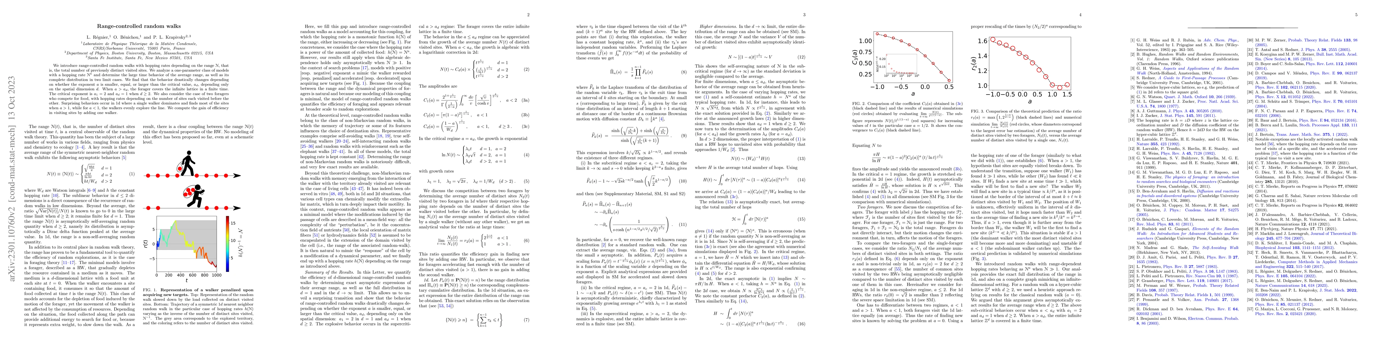 Thumbnail for Range-controlled random walks