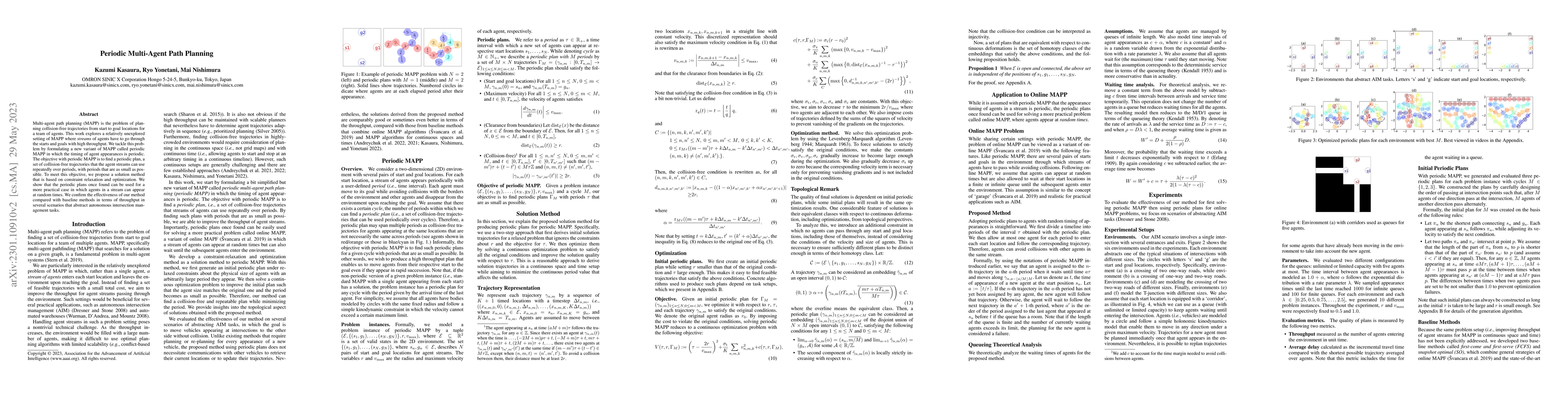 Thumbnail for Periodic Multi-Agent Path Planning