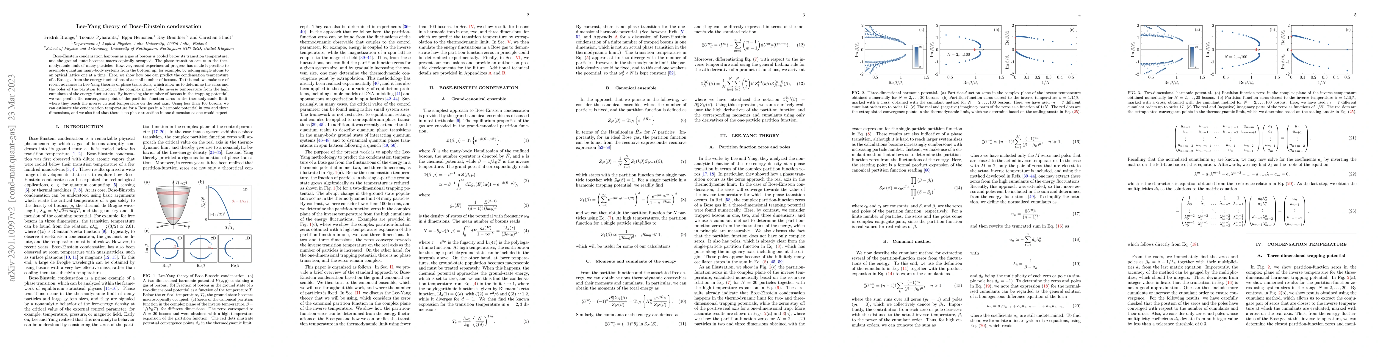 Thumbnail for Lee-Yang theory of Bose-Einstein condensation