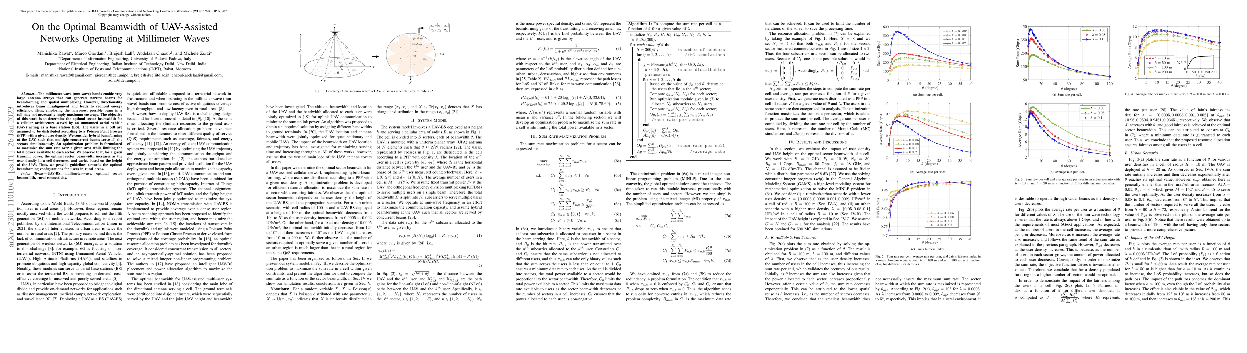 Thumbnail for On the Optimal Beamwidth of UAV-Assisted Networks Operating at
  Millimeter Waves
