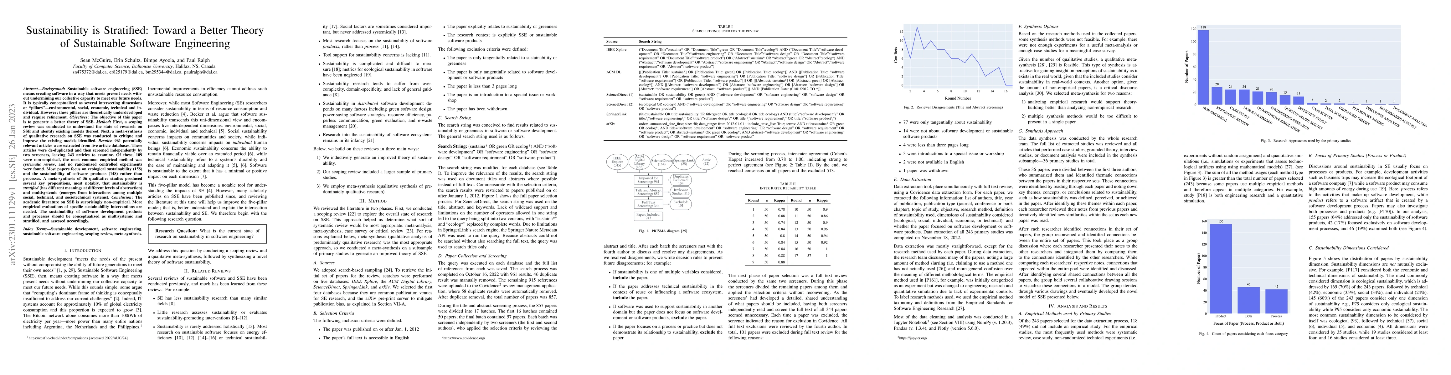 Thumbnail for Sustainability is Stratified: Toward a Better Theory of Sustainable
  Software Engineering