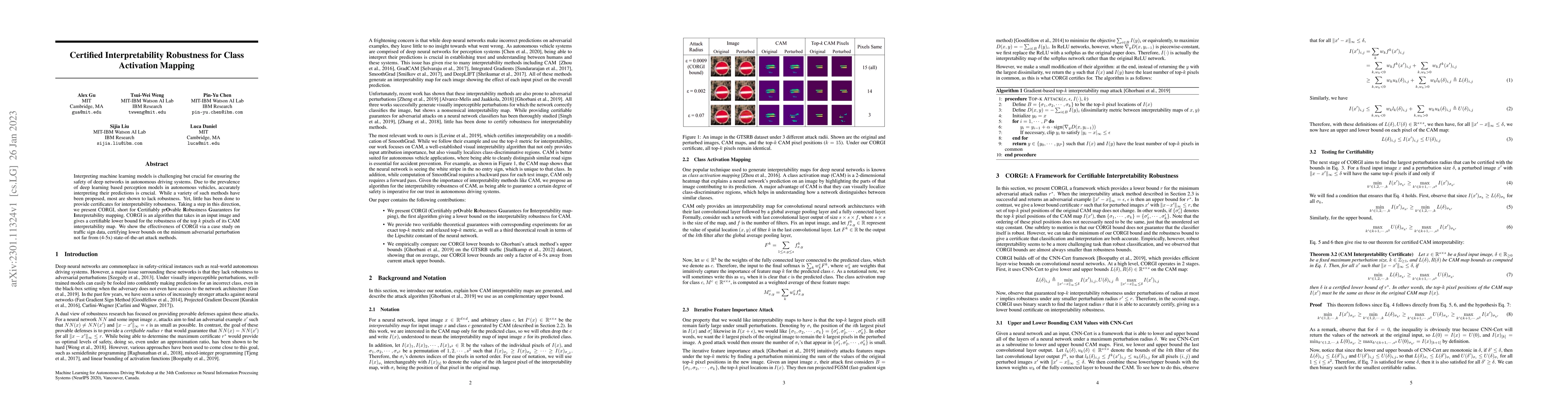 Thumbnail for Certified Interpretability Robustness for Class Activation Mapping