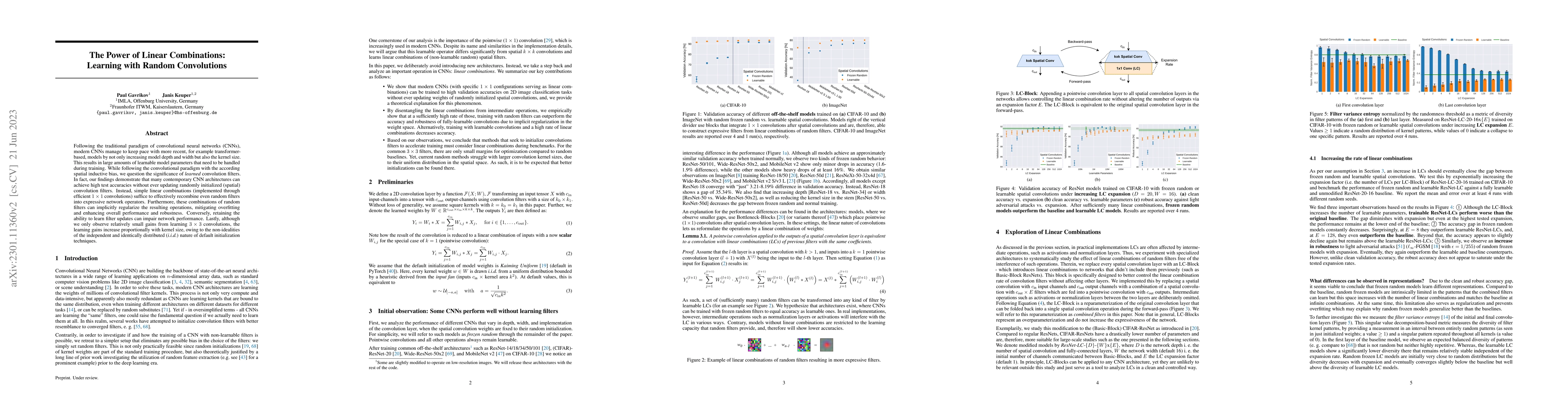 Thumbnail for The Power of Linear Combinations: Learning with Random Convolutions