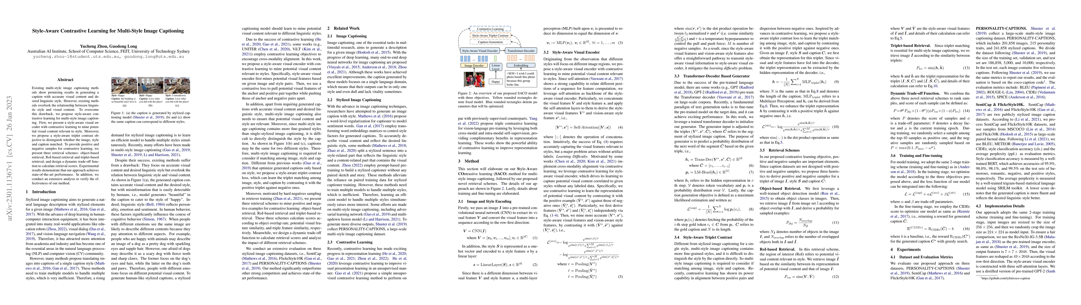 Thumbnail for Style-Aware Contrastive Learning for Multi-Style Image Captioning