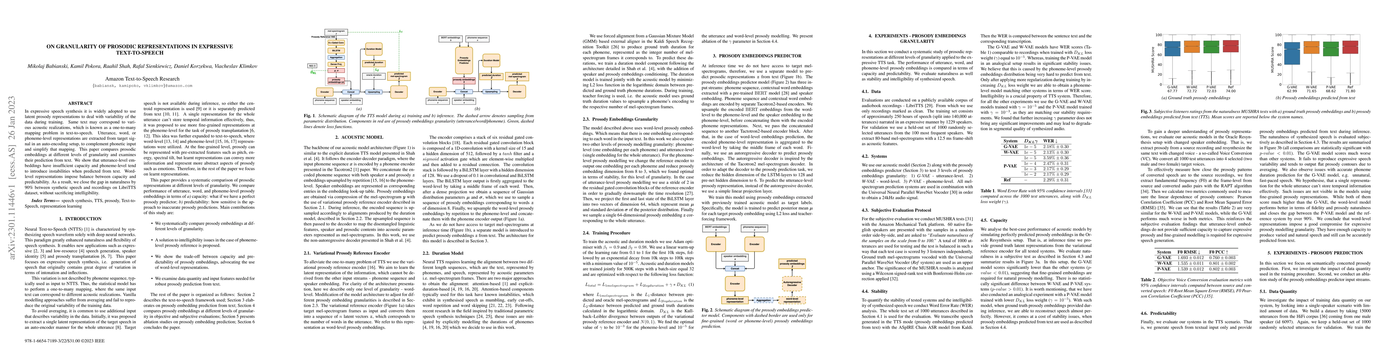 Thumbnail for On granularity of prosodic representations in expressive text-to-speech