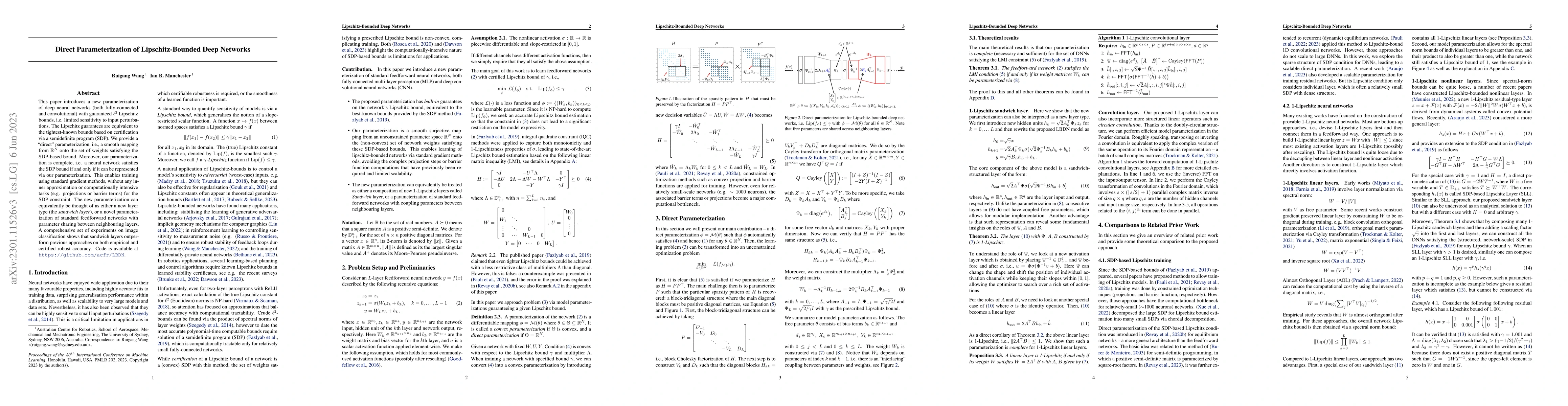 Thumbnail for Direct Parameterization of Lipschitz-Bounded Deep Networks