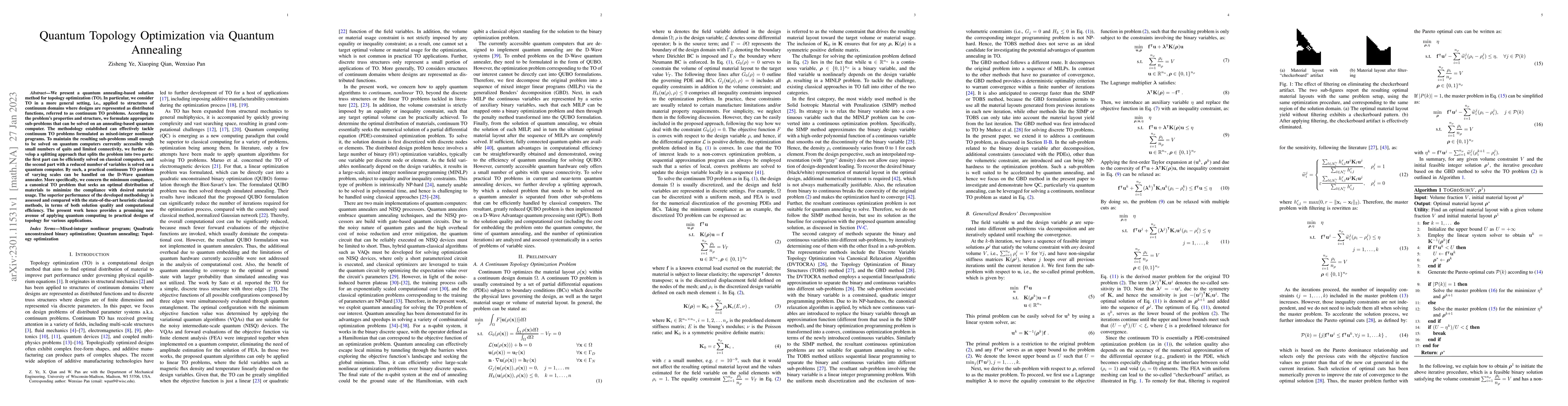Thumbnail for Quantum Topology Optimization via Quantum Annealing