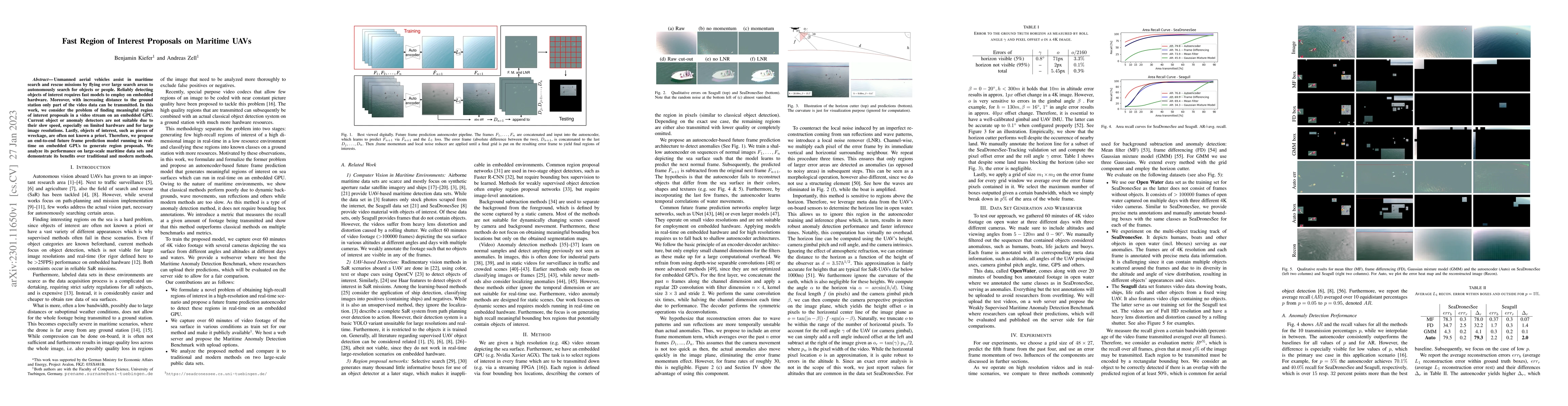 Thumbnail for Fast Region of Interest Proposals on Maritime UAVs