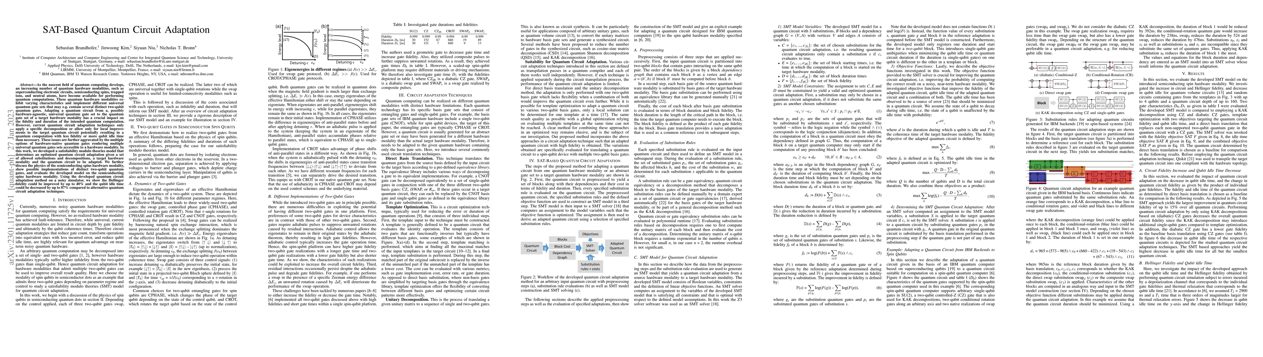 Thumbnail for SAT-Based Quantum Circuit Adaptation