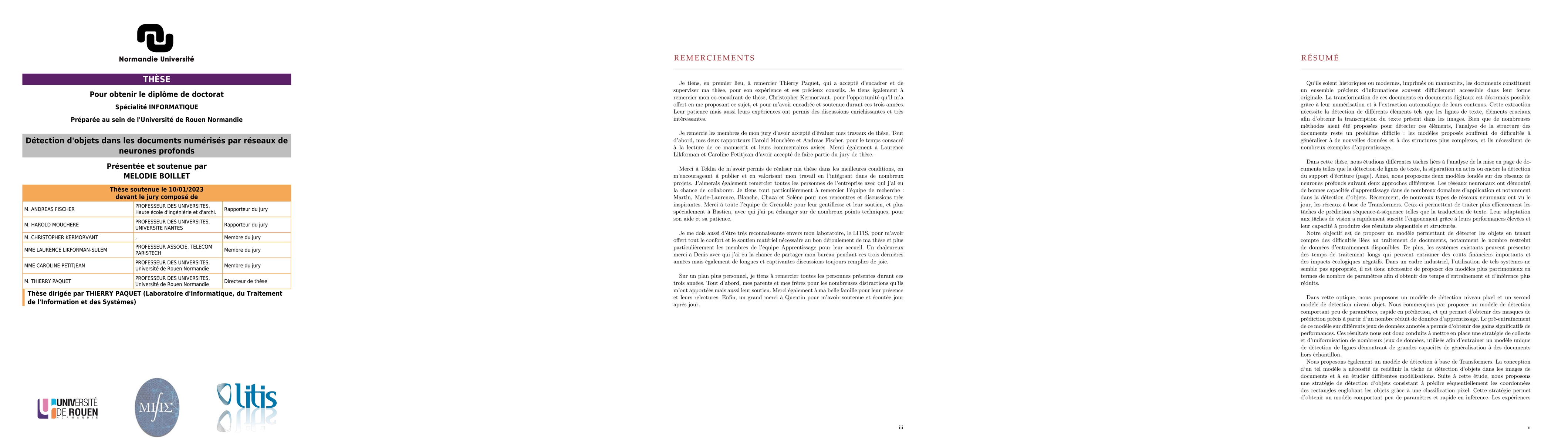 Thumbnail for D\'etection d'Objets dans les documents num\'eris\'es par r\'eseaux de
  neurones profonds