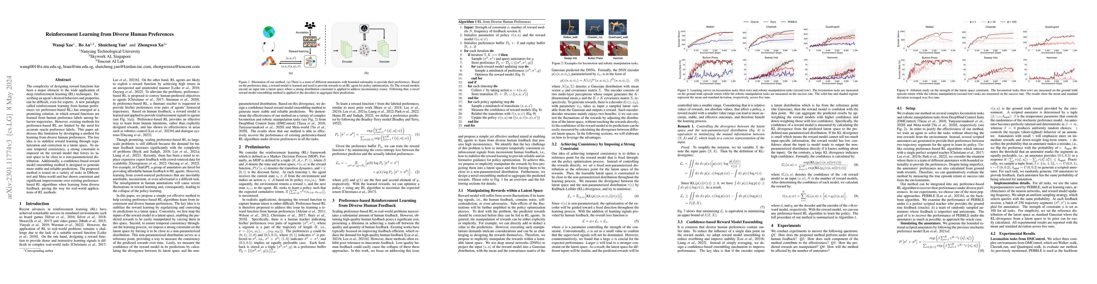 Thumbnail for Reinforcement Learning from Diverse Human Preferences