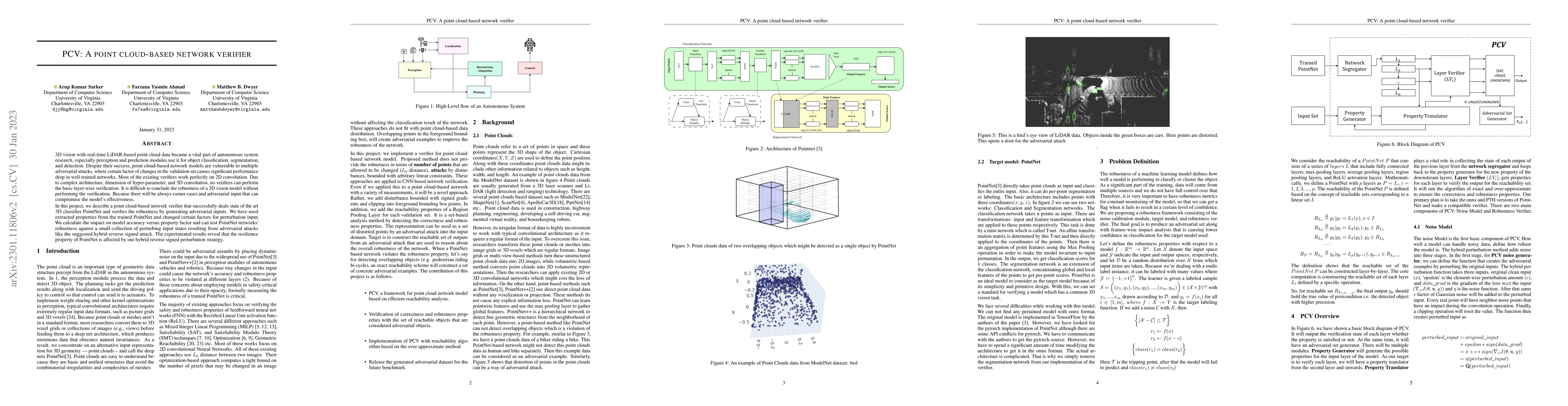 Thumbnail for PCV: A Point Cloud-Based Network Verifier