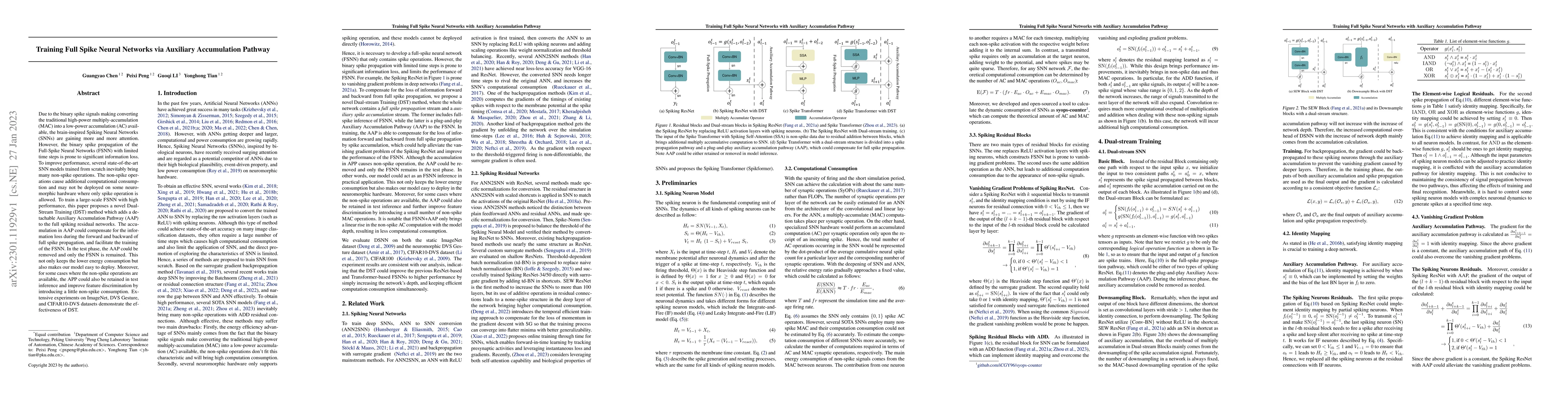 Thumbnail for Training Full Spike Neural Networks via Auxiliary Accumulation Pathway