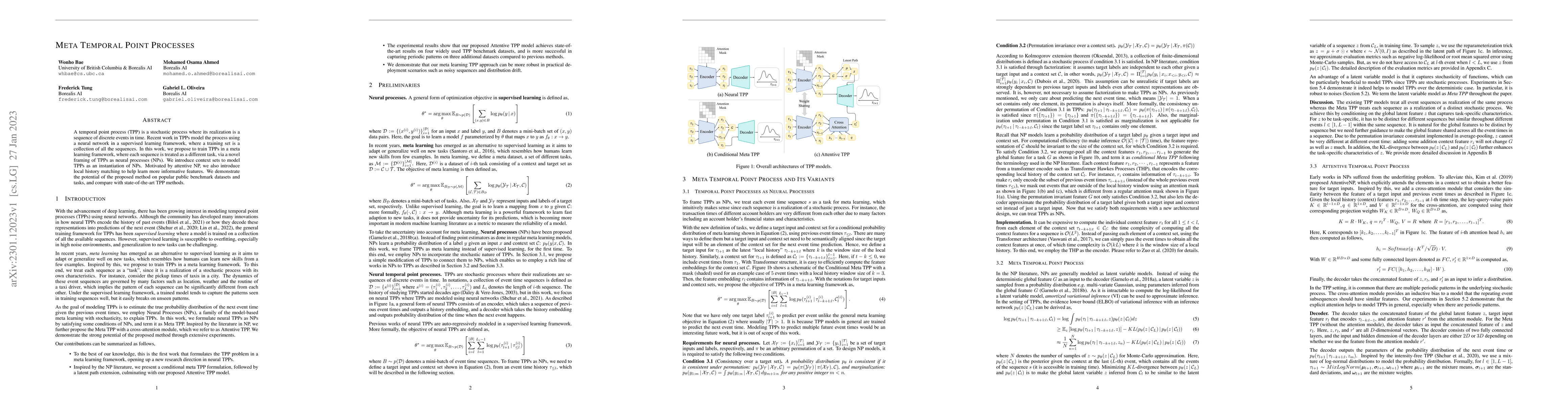 Thumbnail for Meta Temporal Point Processes