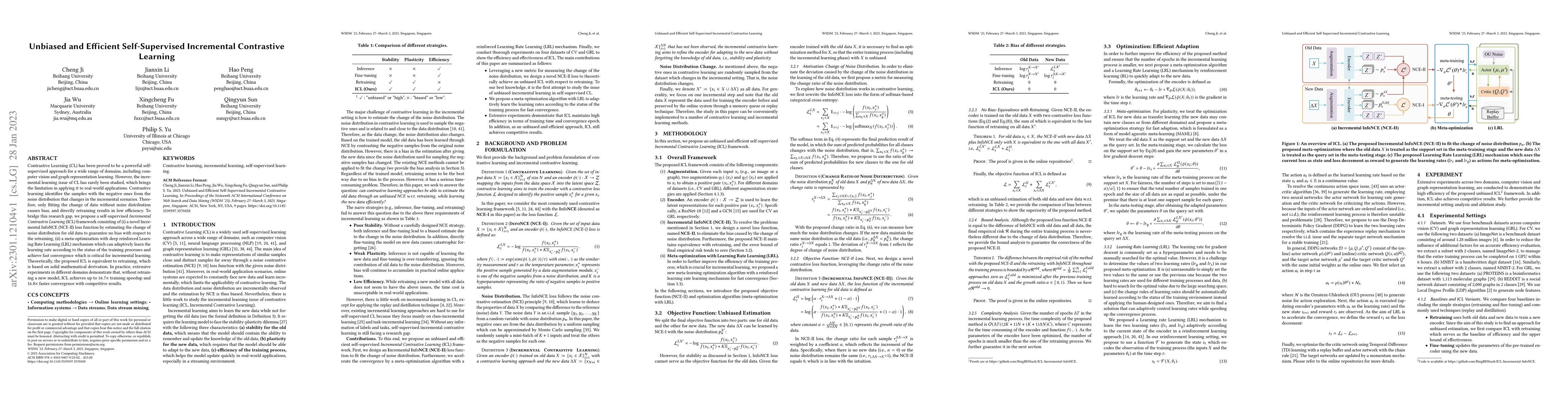 Thumbnail for Unbiased and Efficient Self-Supervised Incremental Contrastive Learning