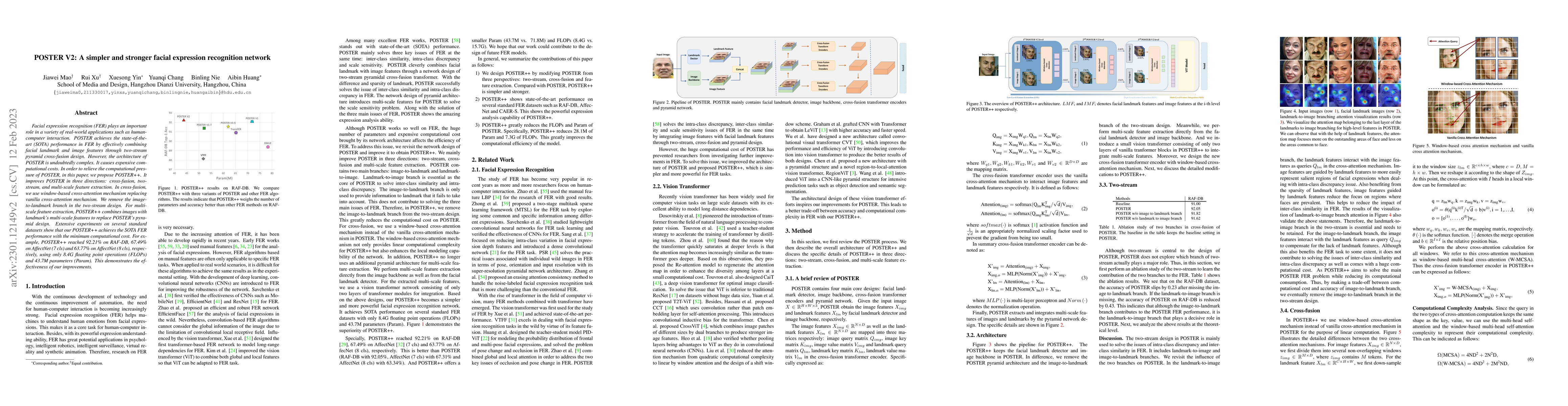 Thumbnail for POSTER++: A simpler and stronger facial expression recognition network