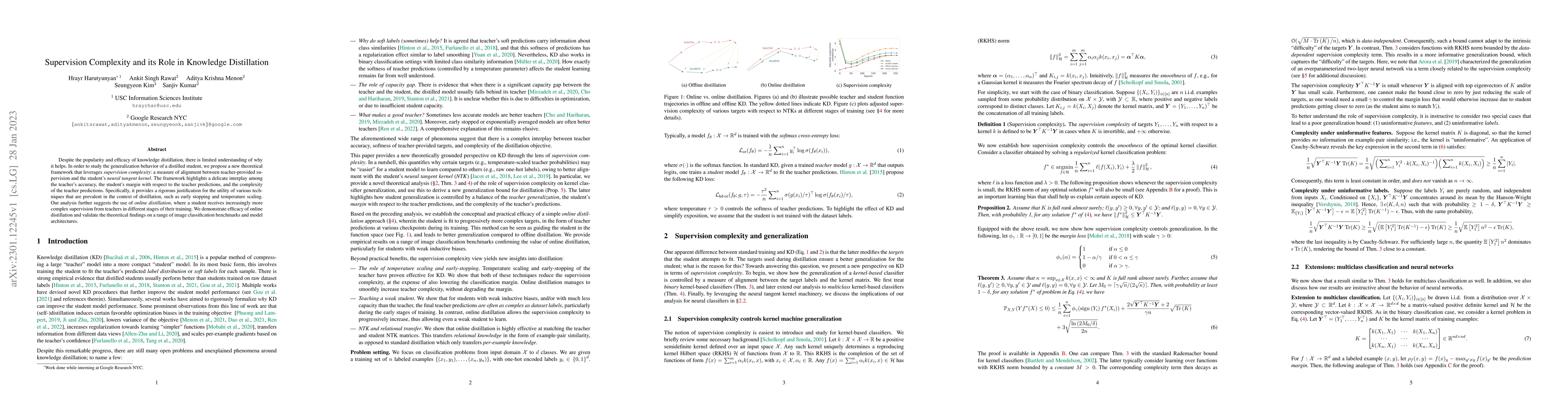 Thumbnail for Supervision Complexity and its Role in Knowledge Distillation