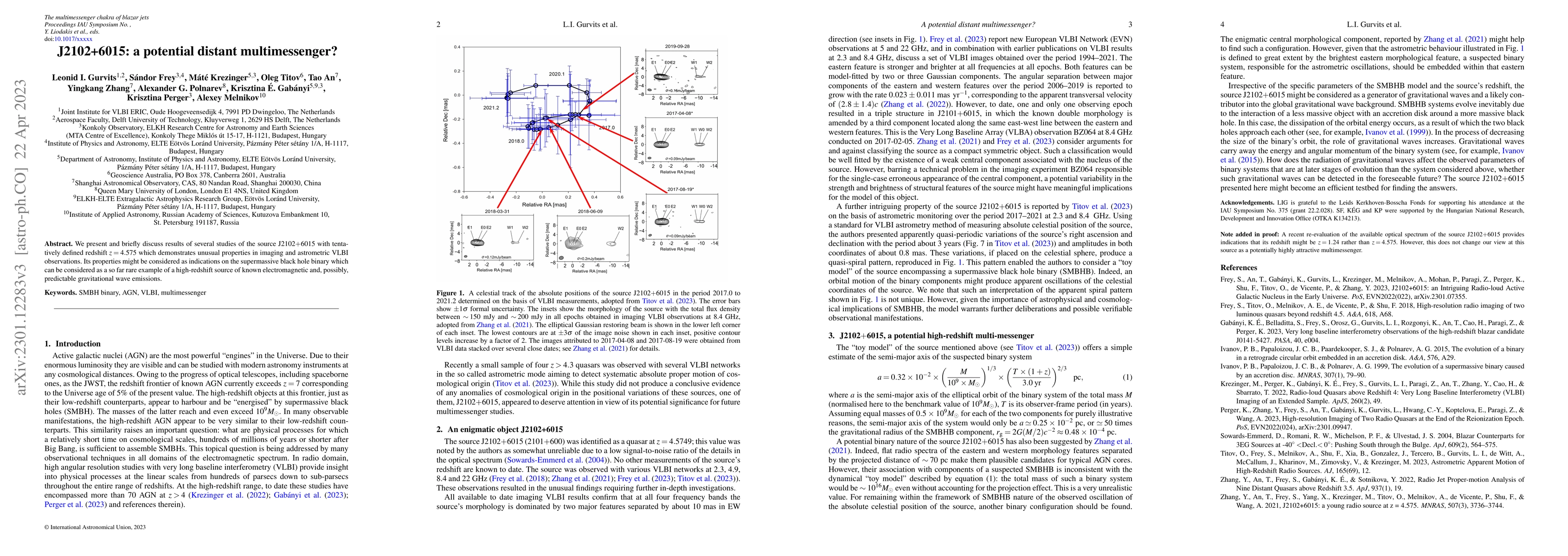 Thumbnail for J2102+6015: a potential distant multimessenger?