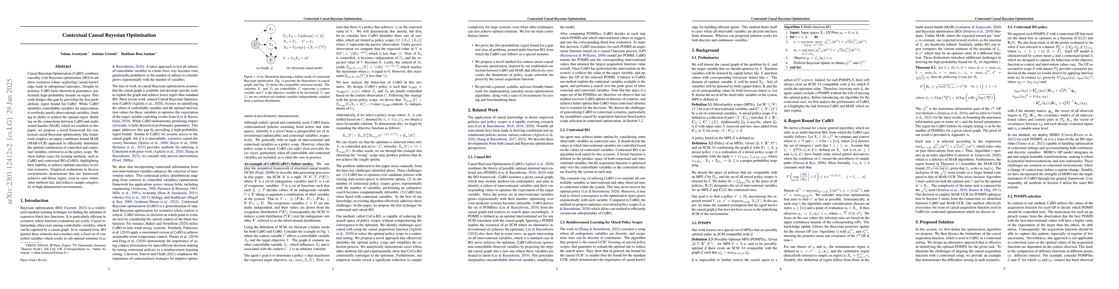 Thumbnail for Contextual Causal Bayesian Optimisation