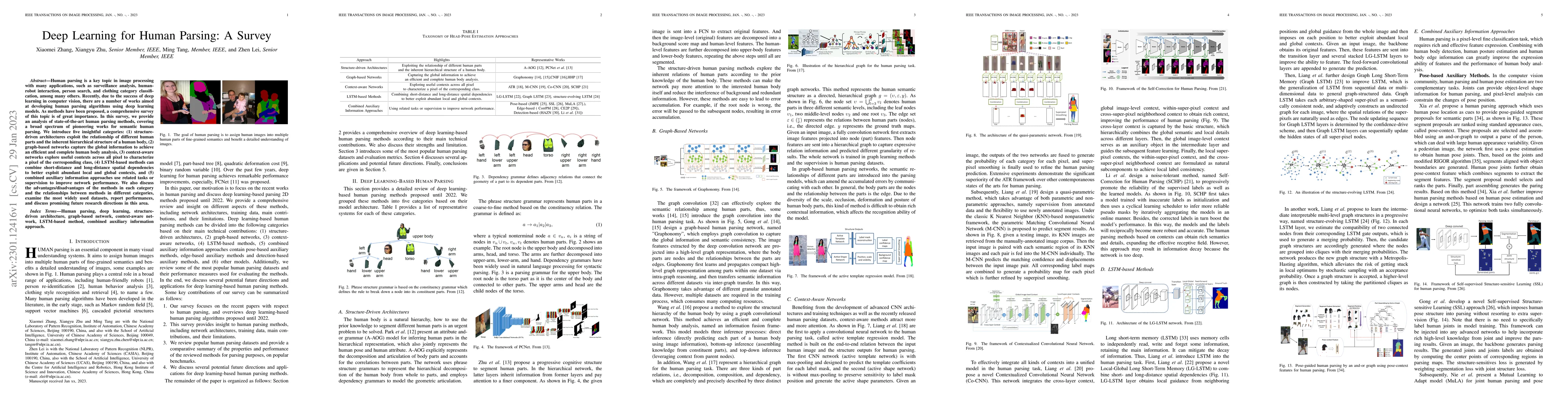 Thumbnail for Deep Learning for Human Parsing: A Survey
