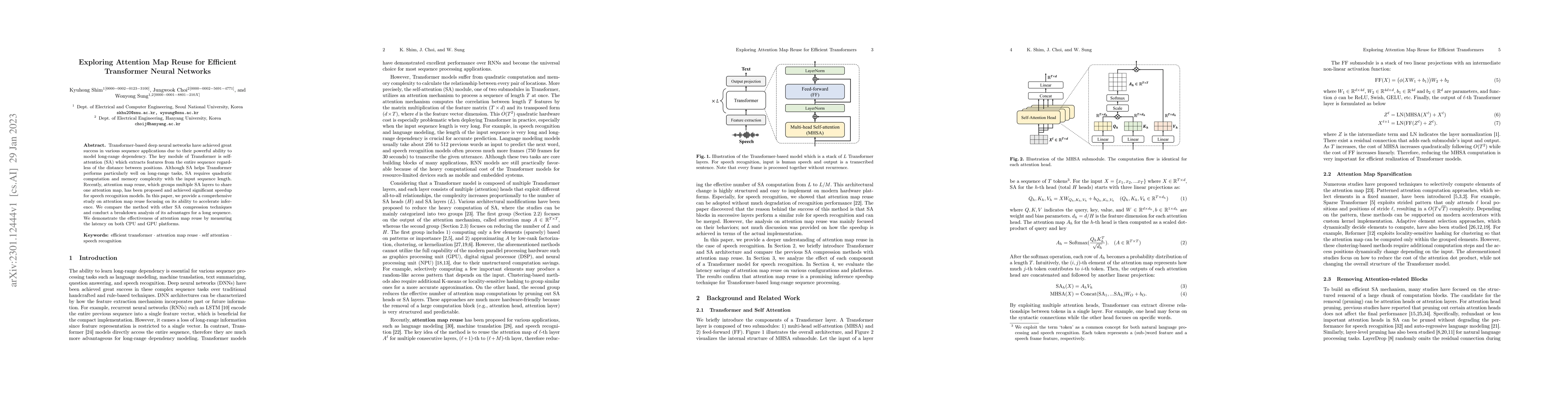 Thumbnail for Exploring Attention Map Reuse for Efficient Transformer Neural Networks