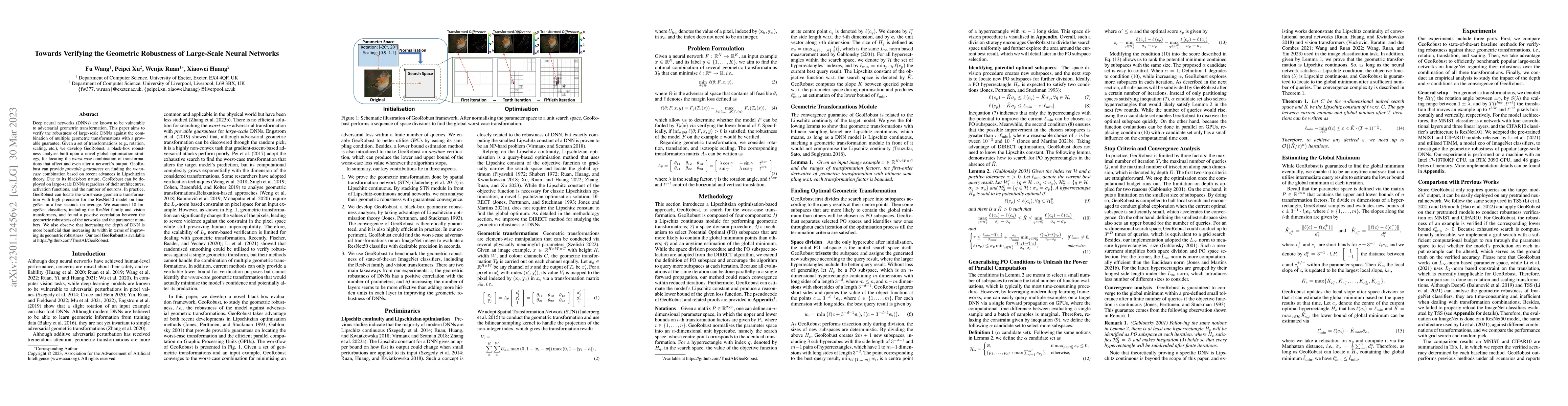Thumbnail for Towards Verifying the Geometric Robustness of Large-scale Neural
  Networks