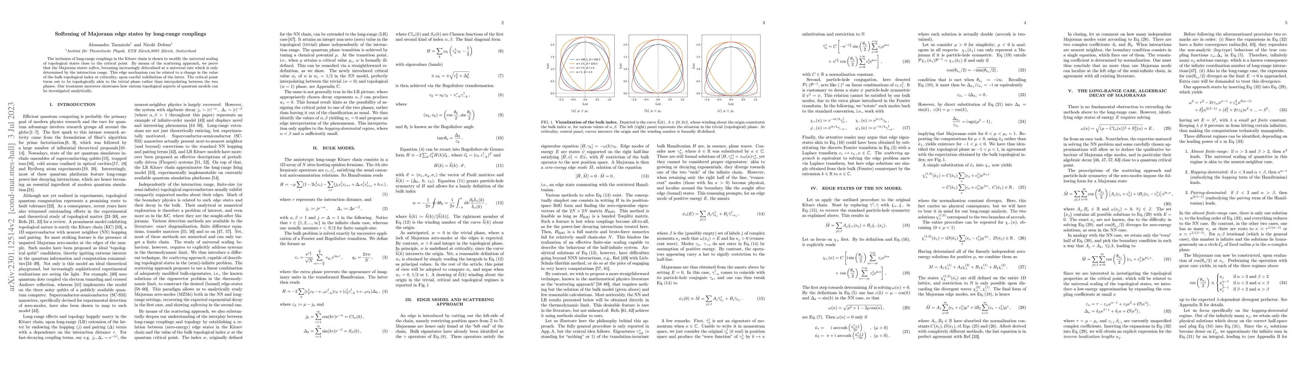 Thumbnail for Softening of Majorana edge states by long-range couplings
