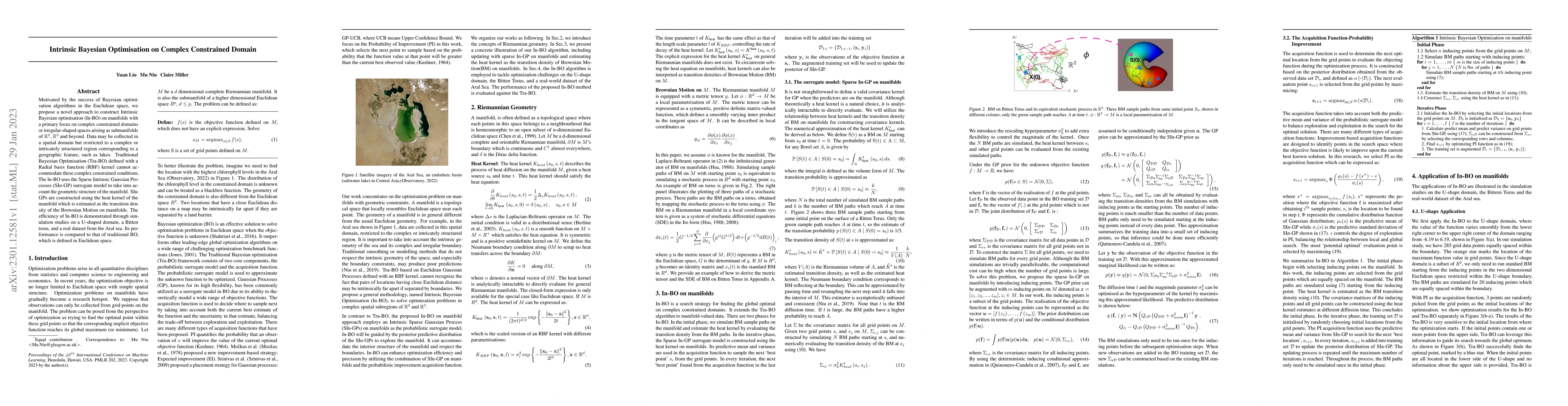 Thumbnail for Intrinsic Bayesian Optimisation on Complex Constrained Domain