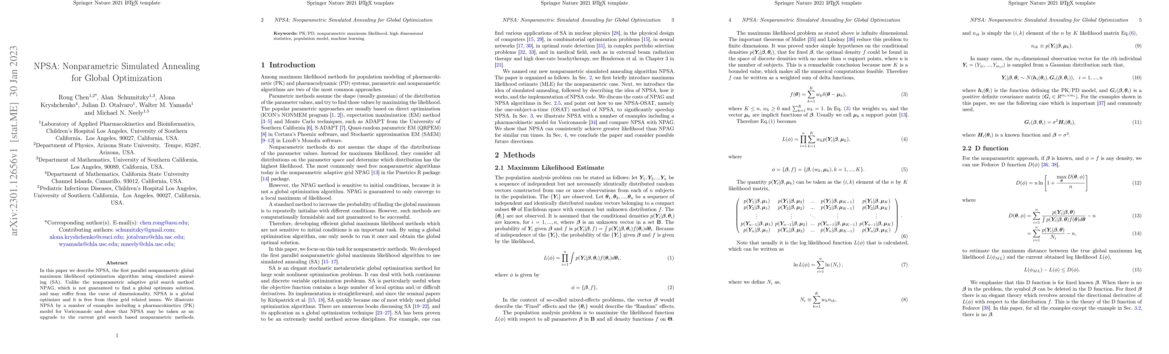 Thumbnail for NPSA: Nonparametric Simulated Annealing for Global Optimization