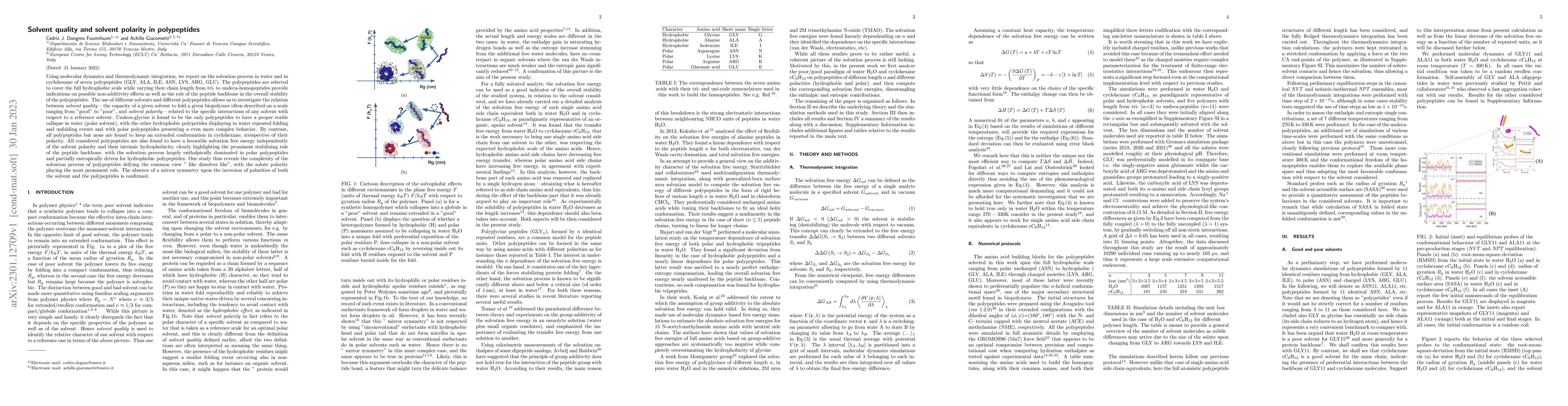 Thumbnail for Solvent quality and solvent polarity in polypeptides
