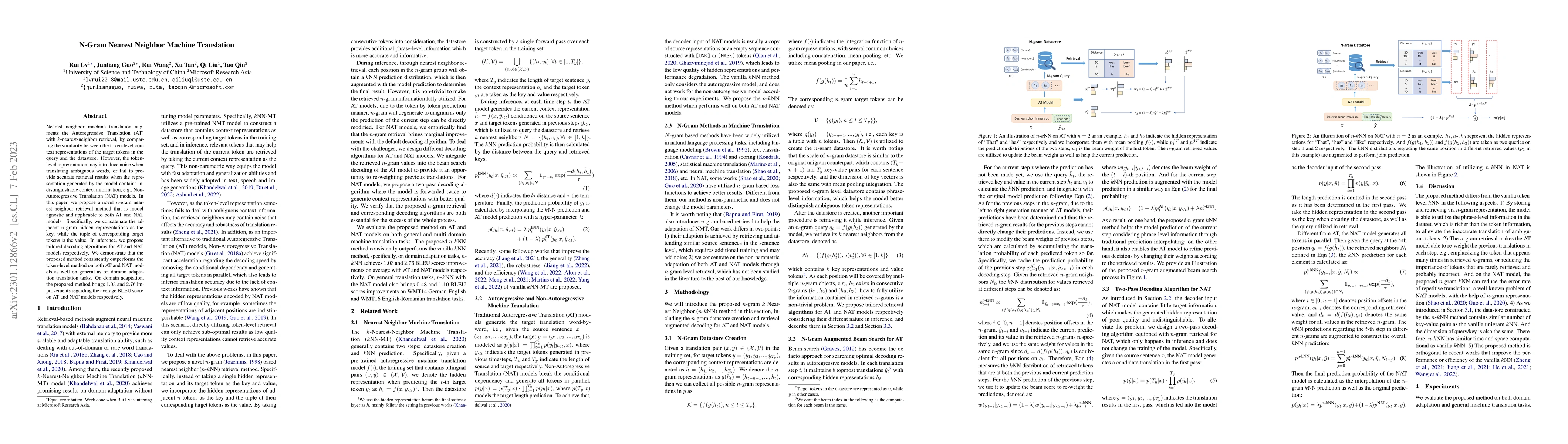 Thumbnail for N-Gram Nearest Neighbor Machine Translation