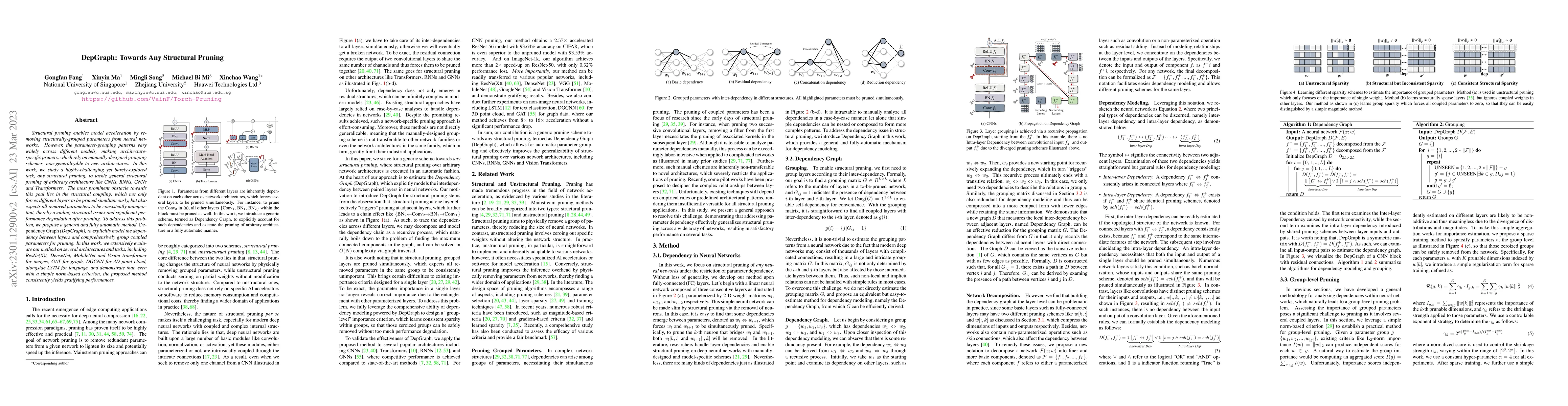 Thumbnail for DepGraph: Towards Any Structural Pruning