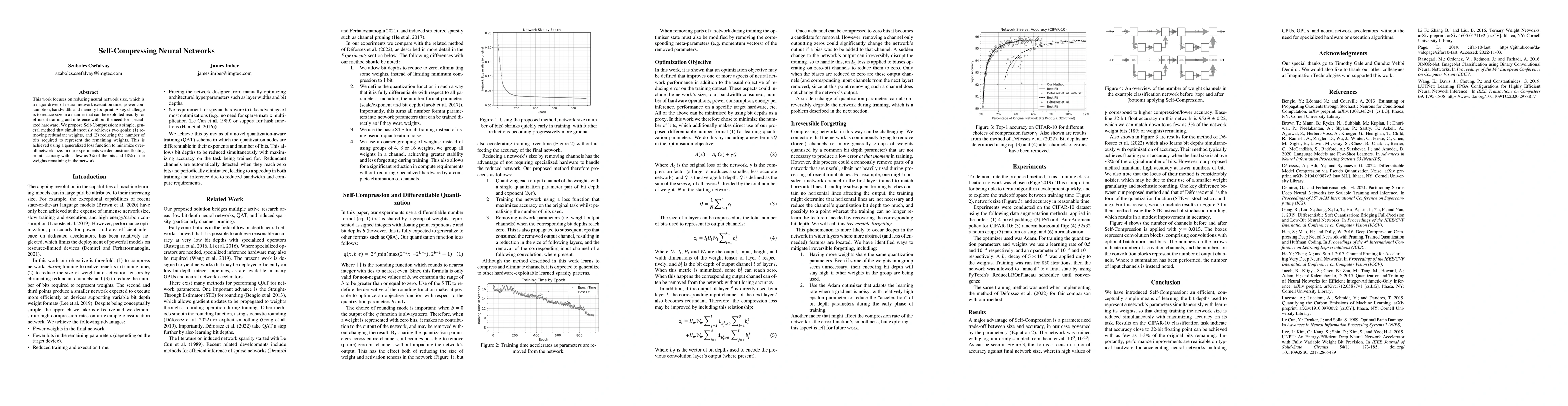 Thumbnail for Self-Compressing Neural Networks