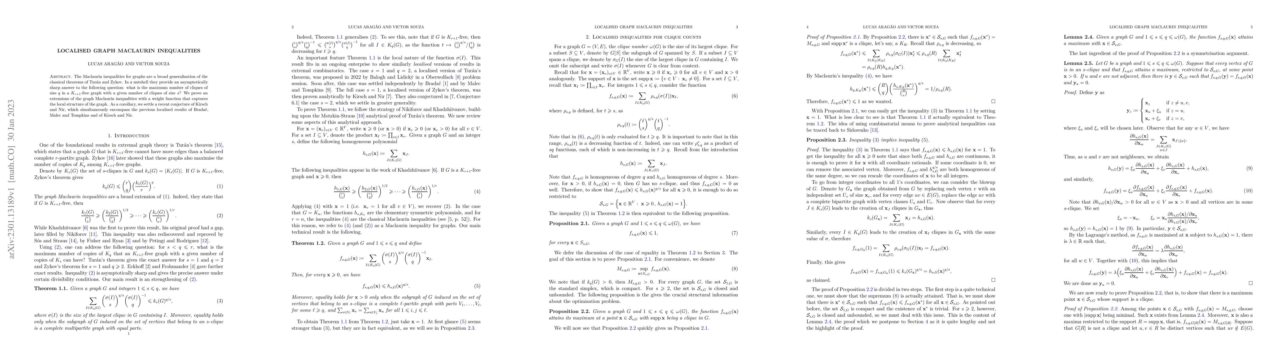Thumbnail for Localised graph Maclaurin inequalities