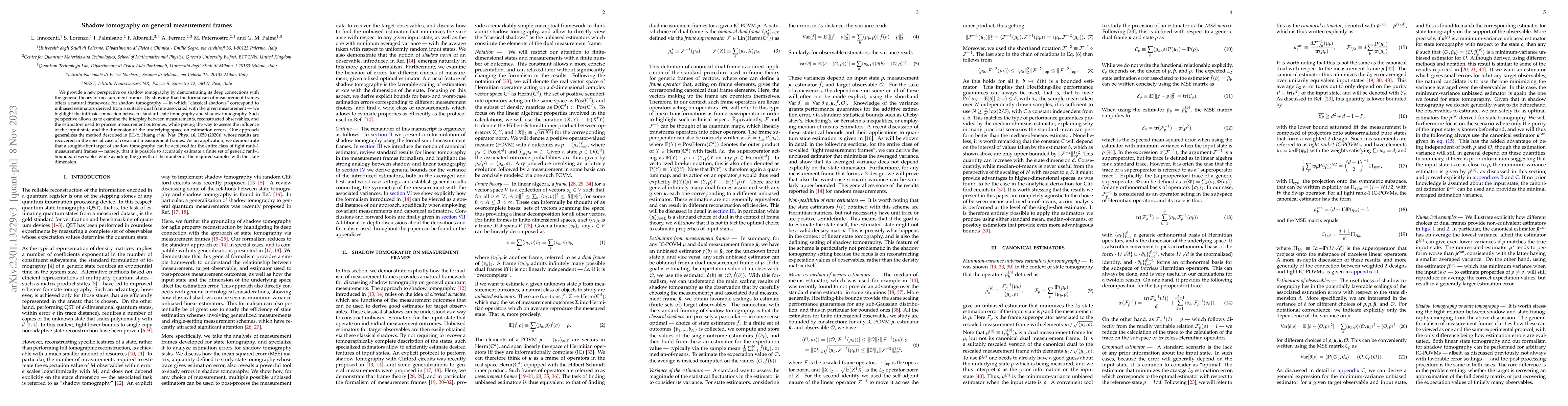 Thumbnail for Shadow tomography on general measurement frames