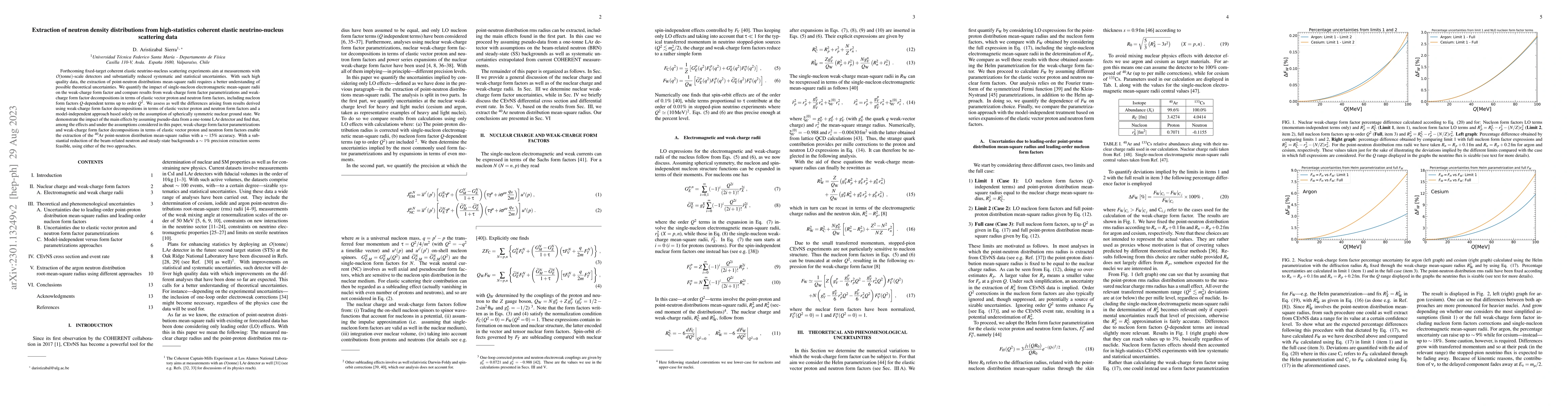 Thumbnail for Extraction of neutron density distributions from high-statistics
  coherent elastic neutrino-nucleus scattering data