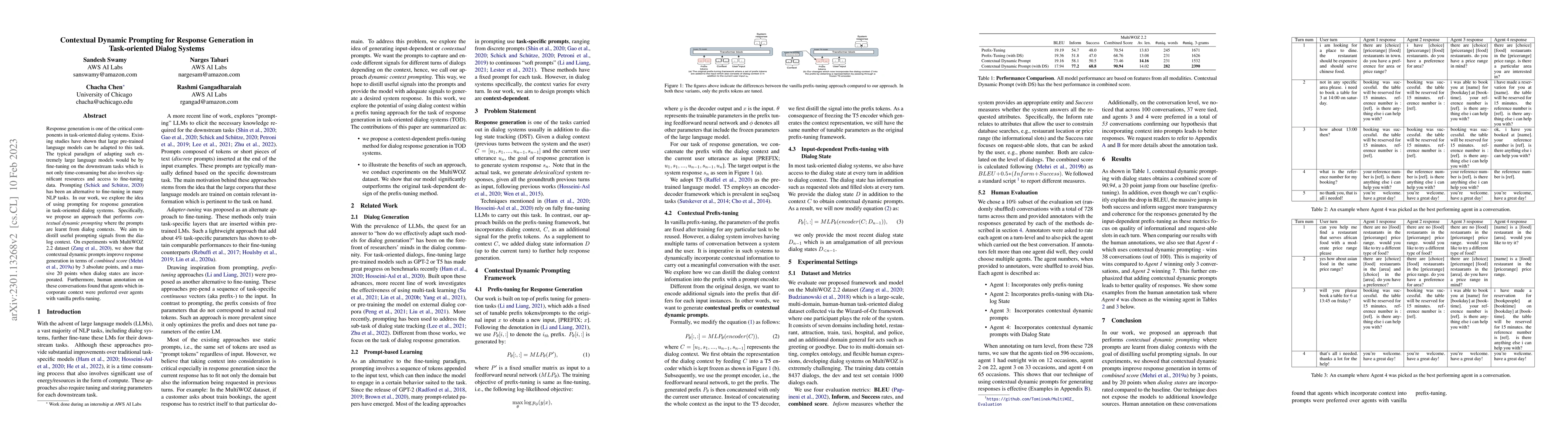 Thumbnail for Contextual Dynamic Prompting for Response Generation in Task-oriented
  Dialog Systems