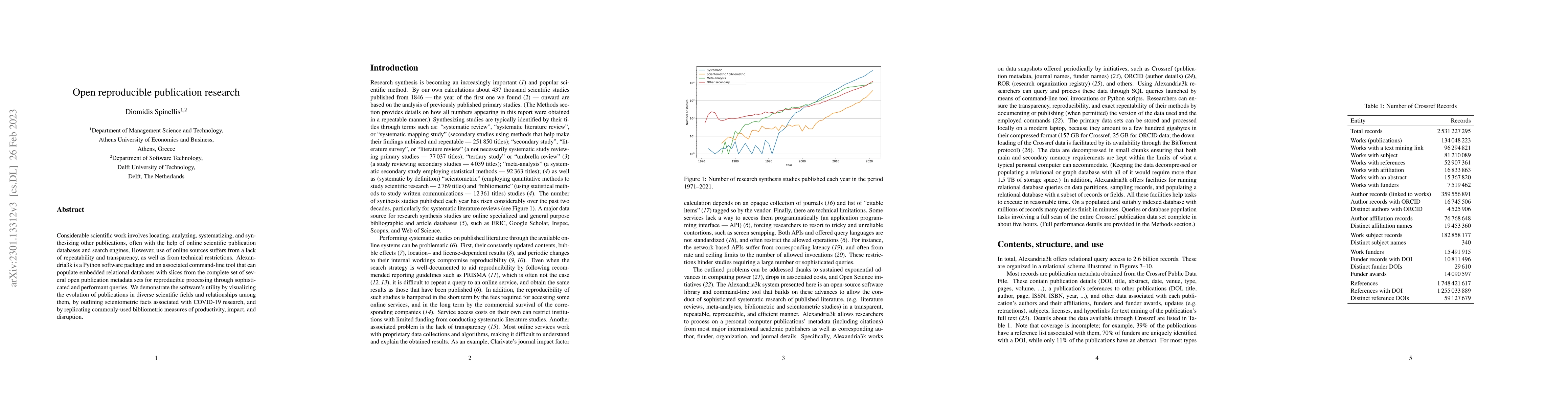 Thumbnail for Open Reproducible Publication Research