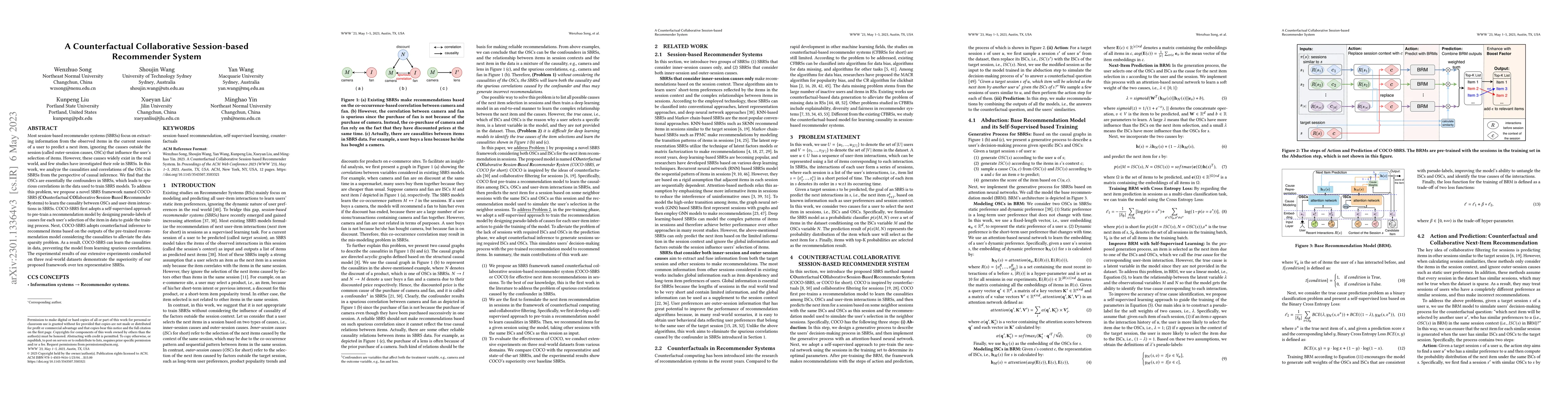 Thumbnail for A Counterfactual Collaborative Session-based Recommender System