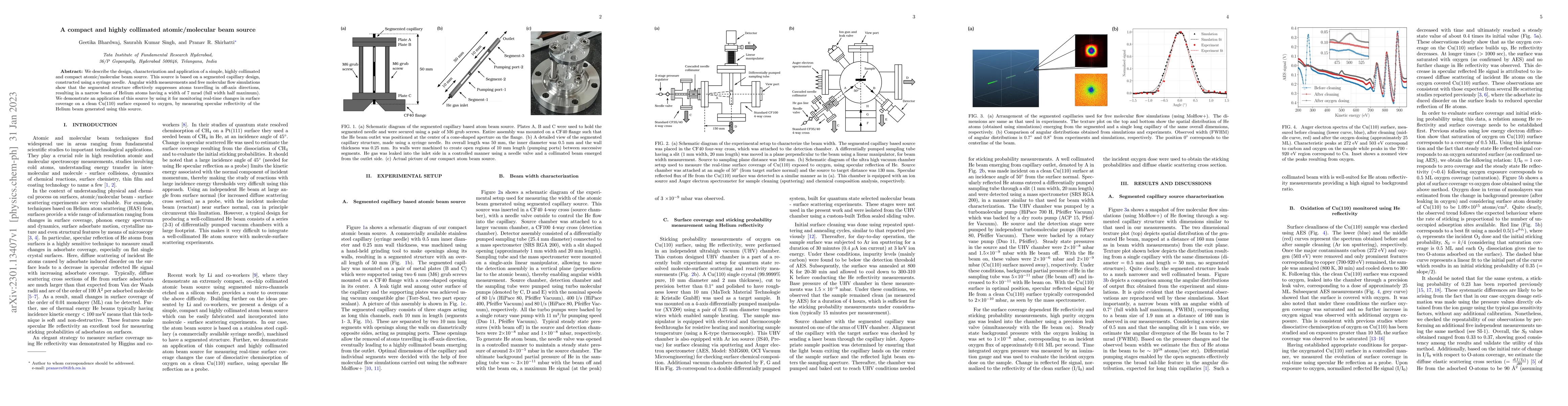 Thumbnail for A compact and highly collimated atomic/molecular beam source