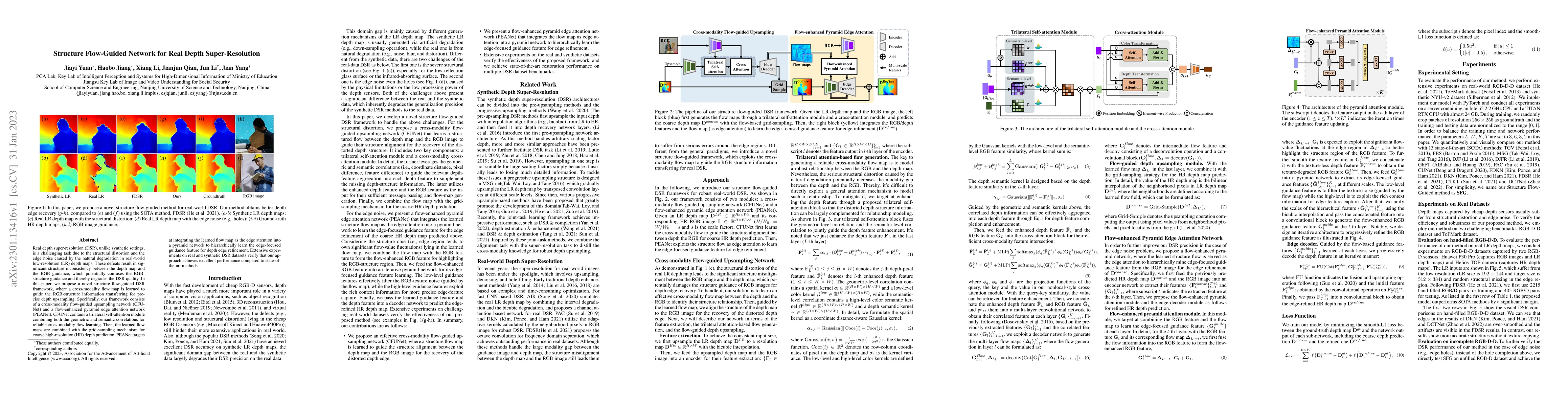 Thumbnail for Structure Flow-Guided Network for Real Depth Super-Resolution