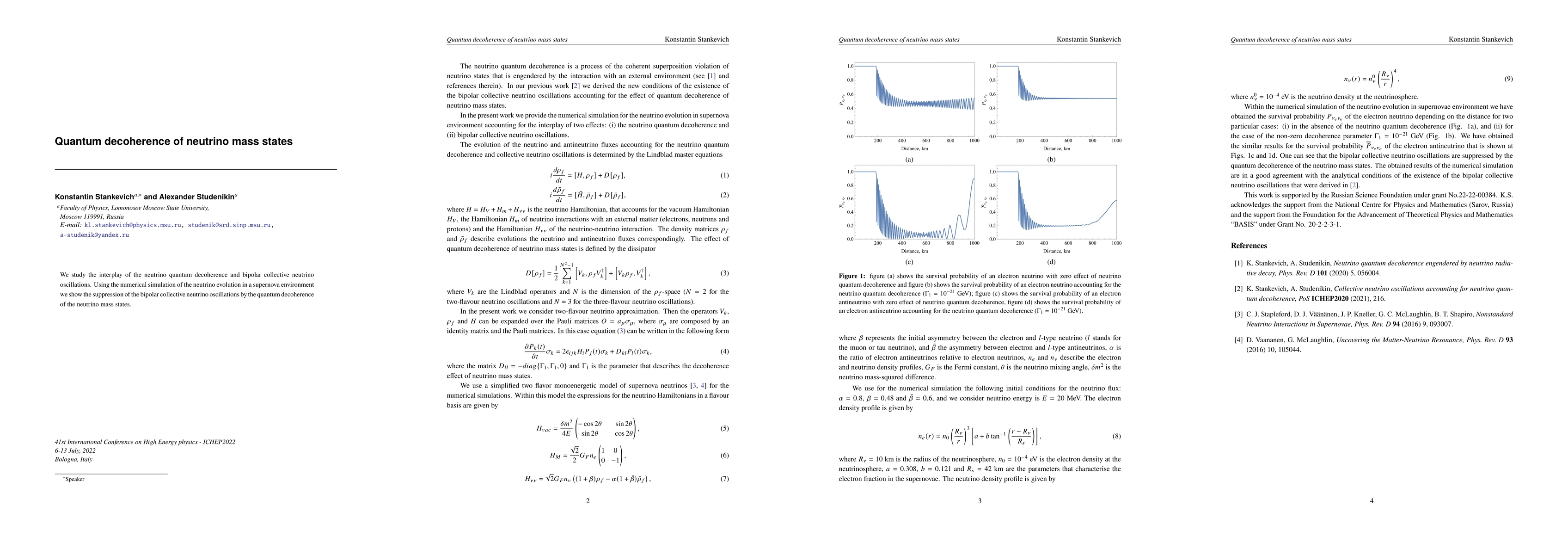 Thumbnail for Quantum decoherence of neutrino mass states