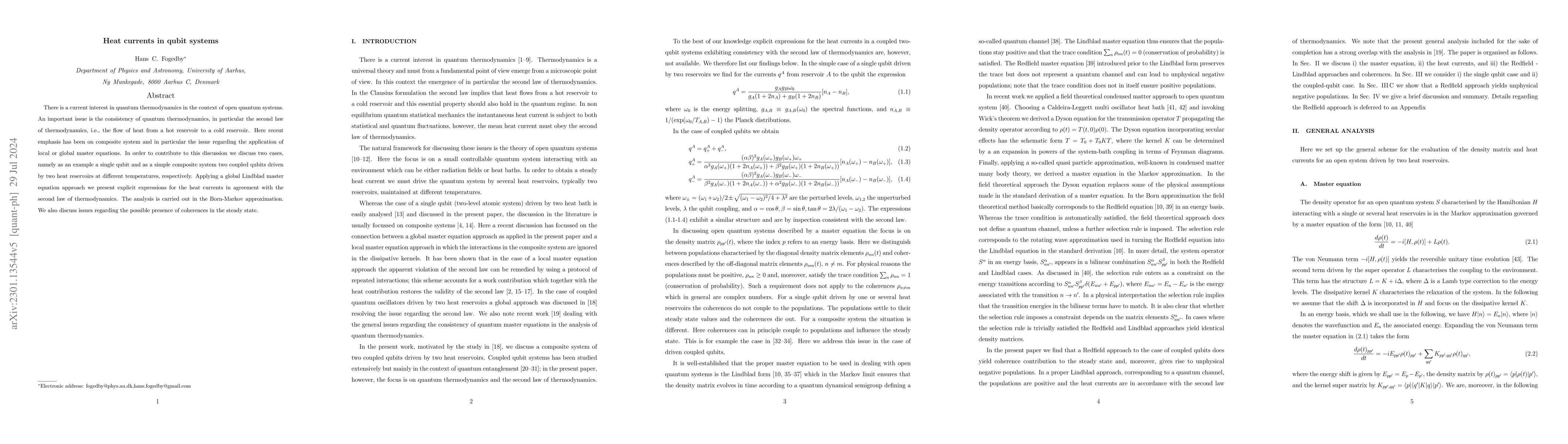 Thumbnail for Heat currents in qubit systems