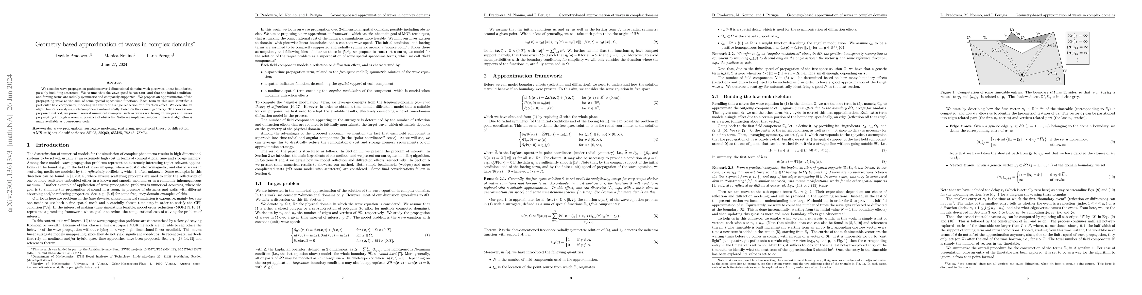 Thumbnail for Geometry-based approximation of waves in complex domains