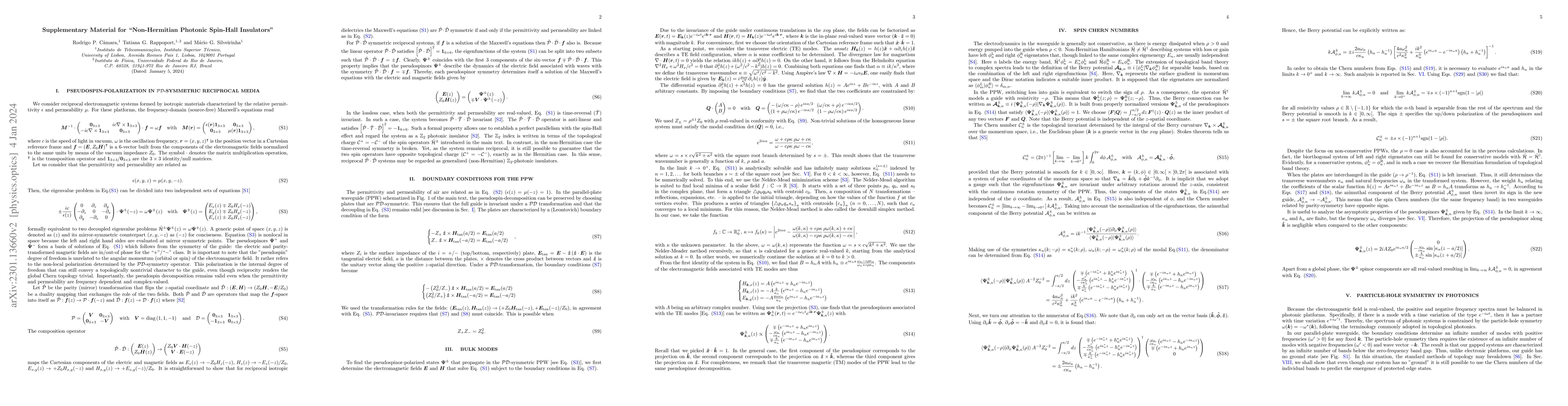 Thumbnail for Non-Hermitian Photonic Spin Hall Insulators