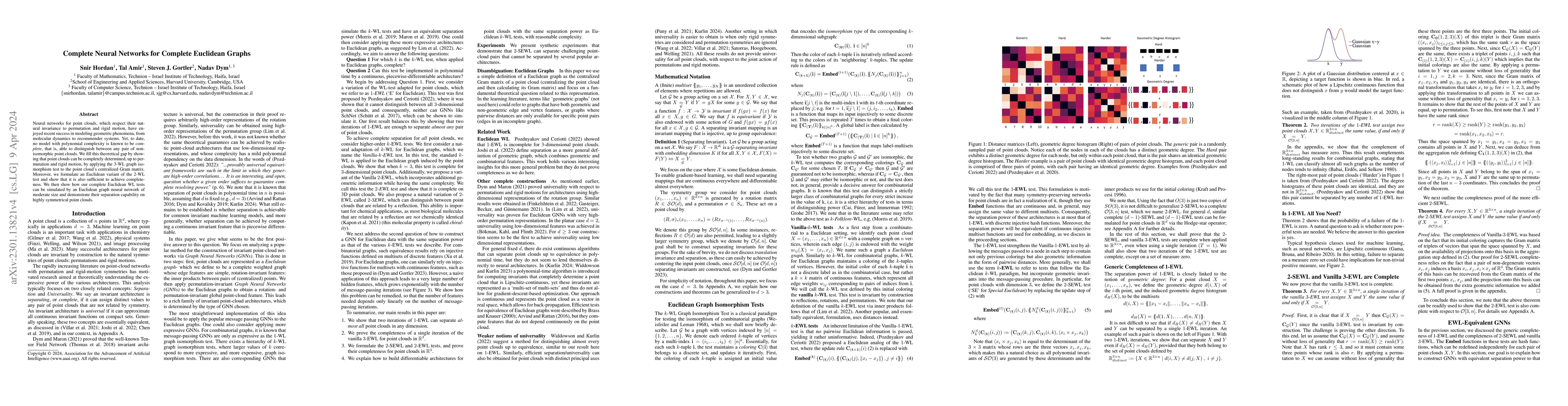 Thumbnail for Complete Neural Networks for Complete Euclidean Graphs