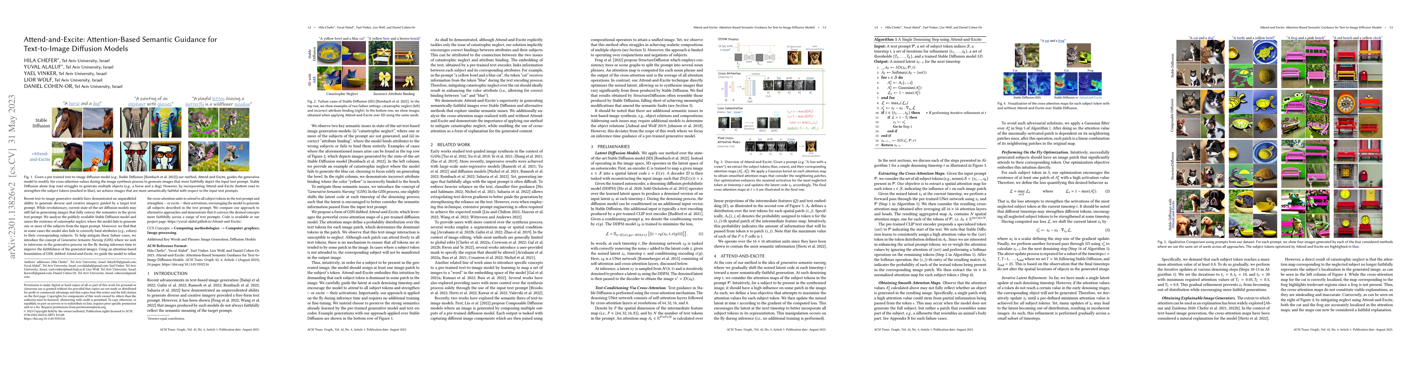 Thumbnail for Attend-and-Excite: Attention-Based Semantic Guidance for Text-to-Image
  Diffusion Models