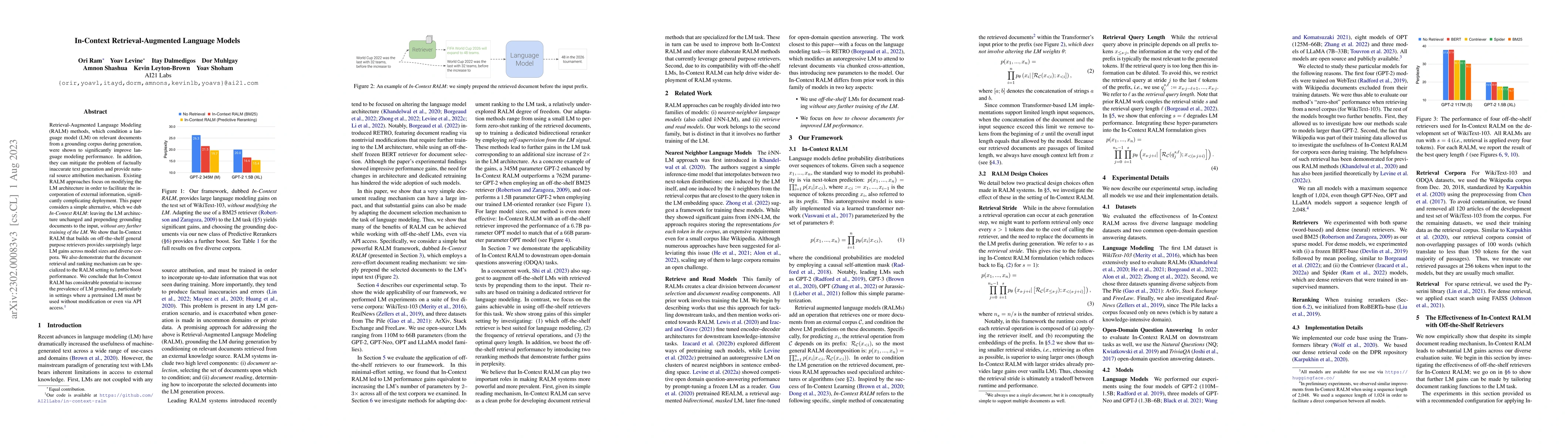 Thumbnail for In-Context Retrieval-Augmented Language Models