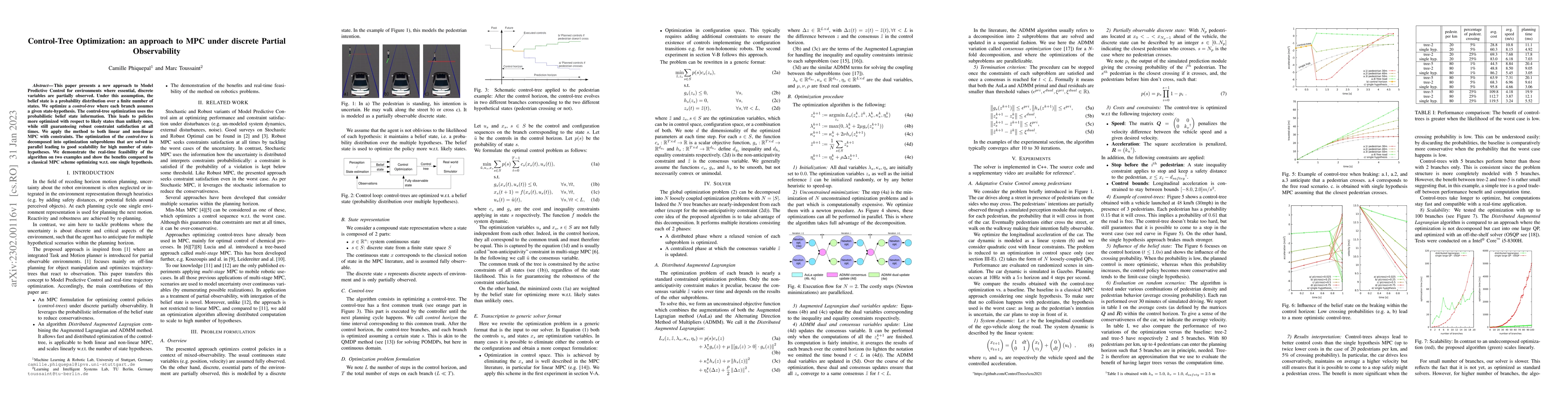 Thumbnail for Control-Tree Optimization: an approach to MPC under discrete Partial
  Observability