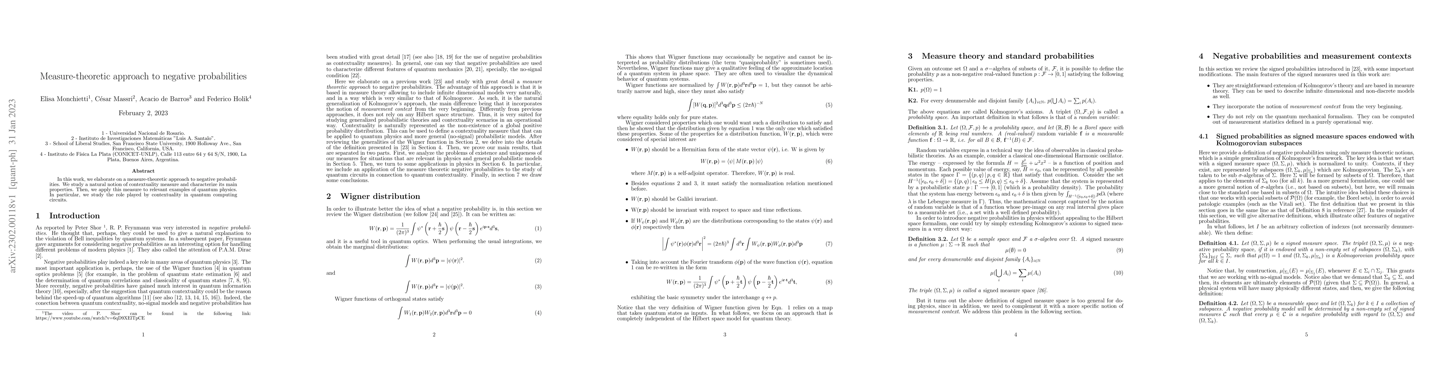 Thumbnail for Measure-theoretic approach to negative probabilities